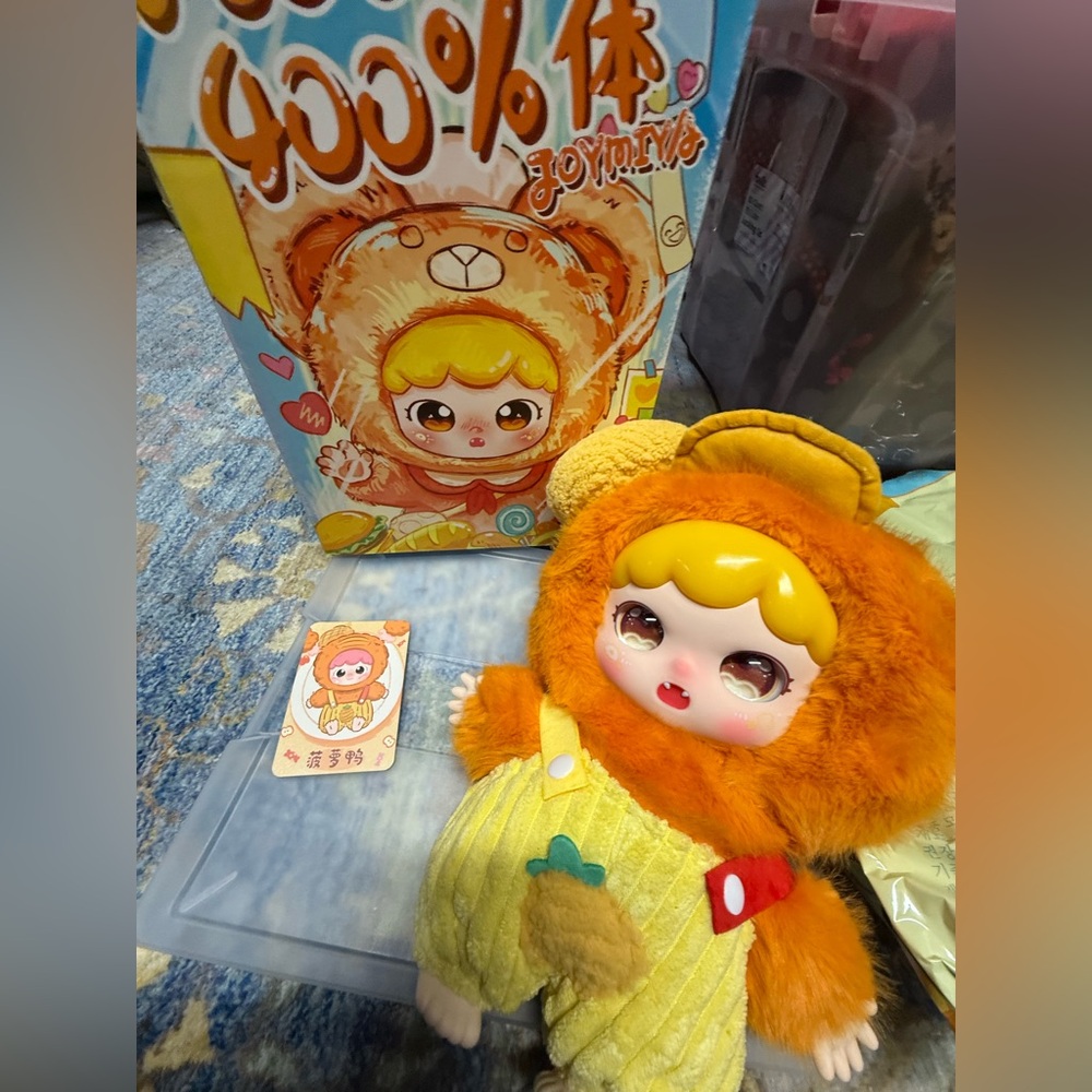 Joymiya 400% Opened Box Blind Box Plush
Sweet Gourmet Pineapple Baby Three